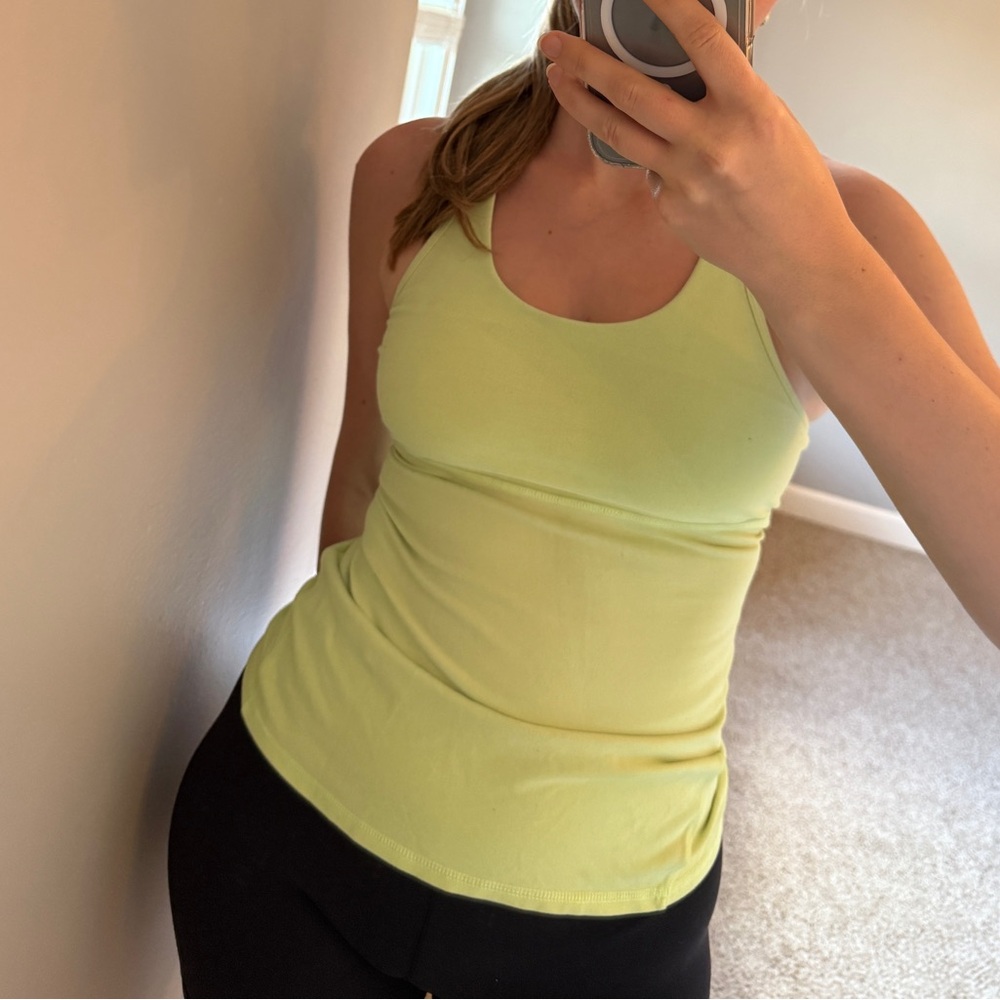 Lululemon Crossback Tank Clear Mint - image 2